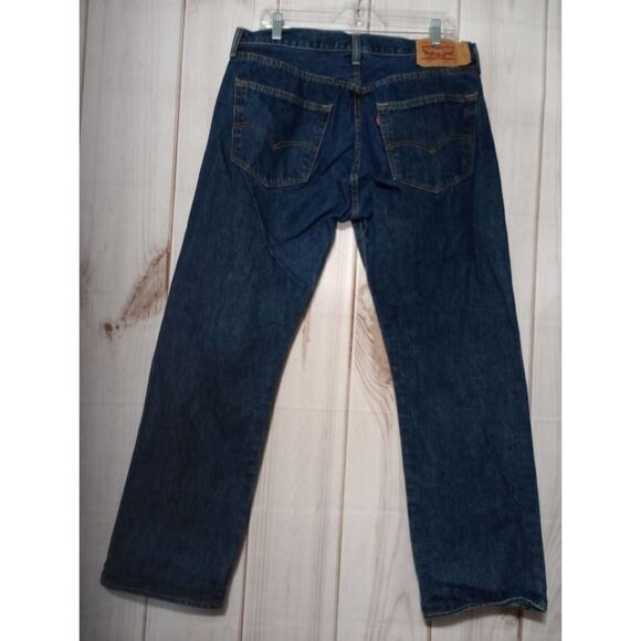 Levi's Jeans‎ Men's 36 30 Button Fly 501 - Picture 2 of 8
